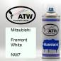 Preview: Mitsubishi, Fremont White, NW7: 400ml Sprühdose, von ATW Autoteile West.